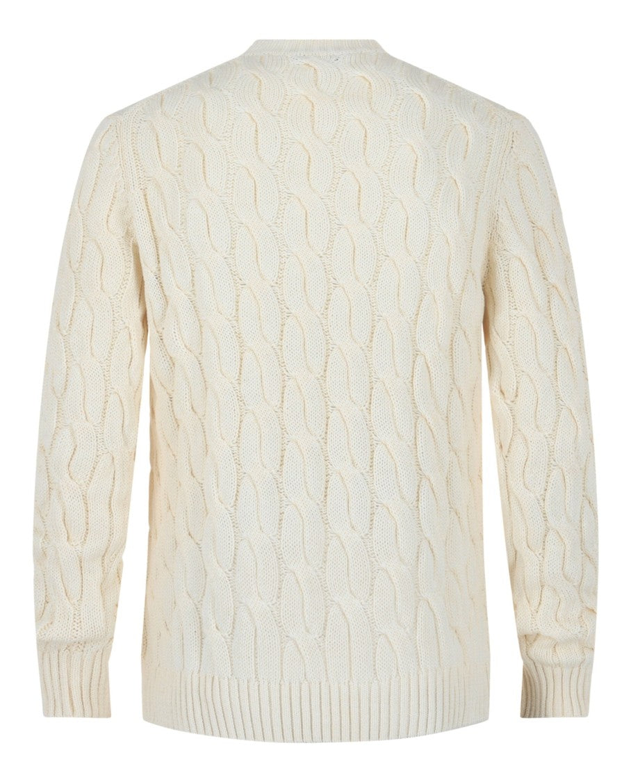 Slowear Zanone Cable Knit Sweater