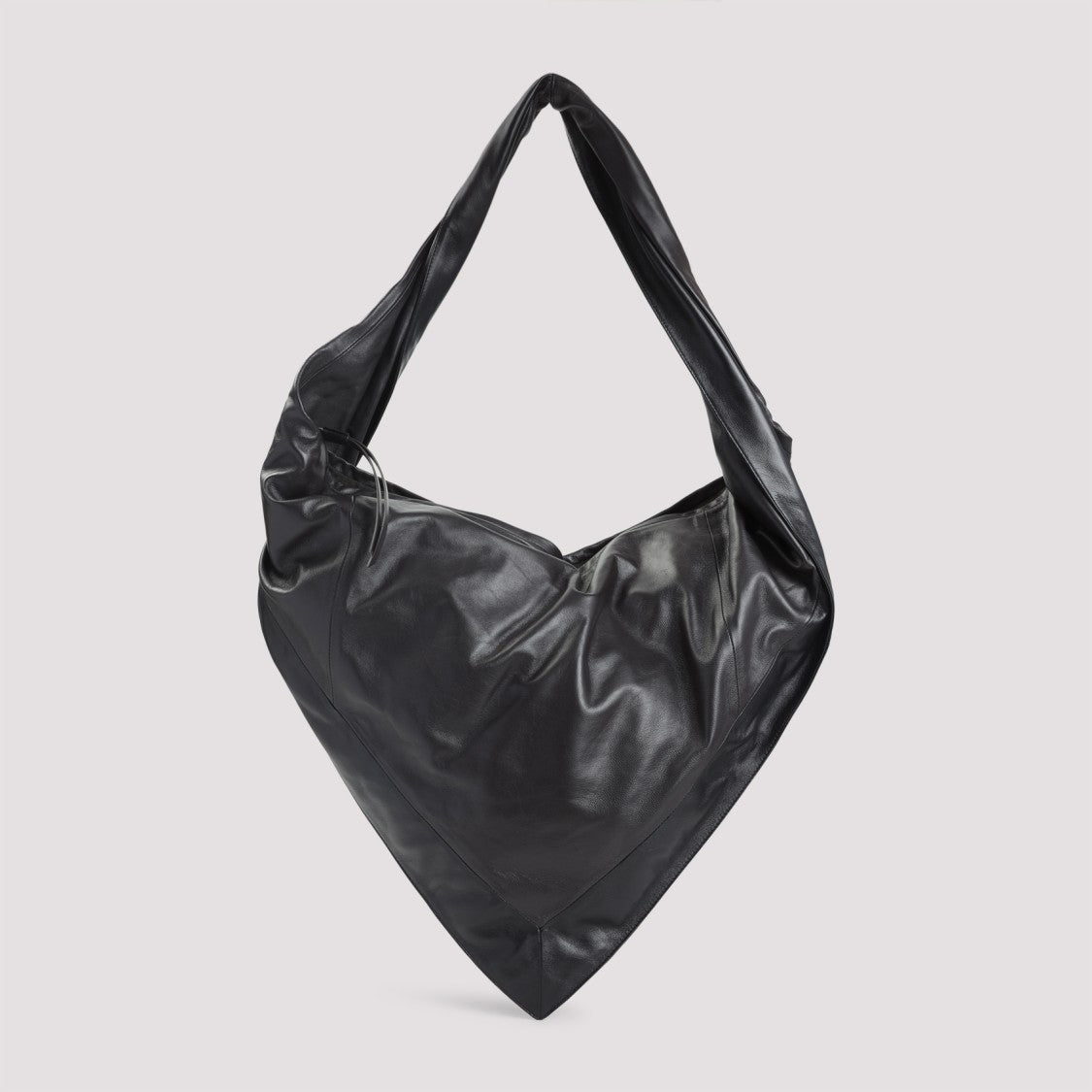 Lemaire Scarf Dark Brown Mutton Shoulder Bag