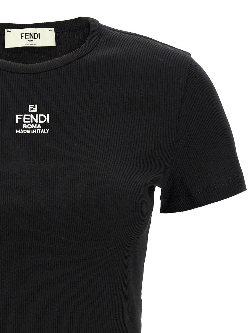 Fendi '' Cropped T-Shirt