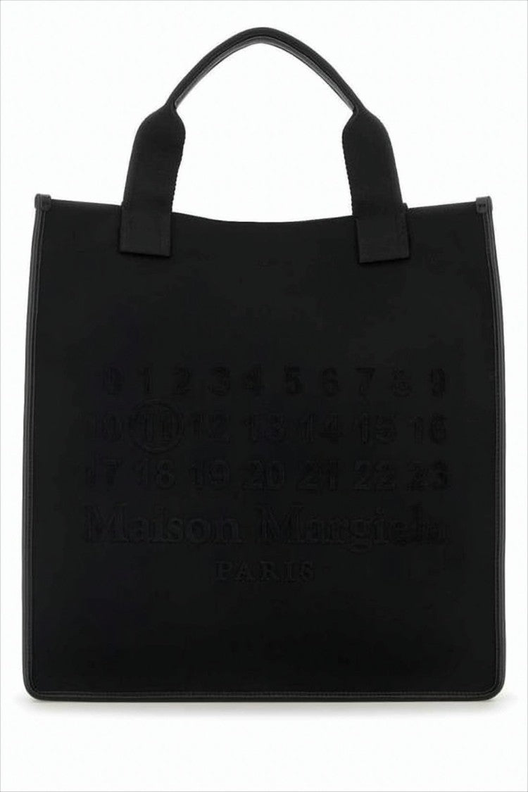Maison Margiela Structured Black Tote Bag