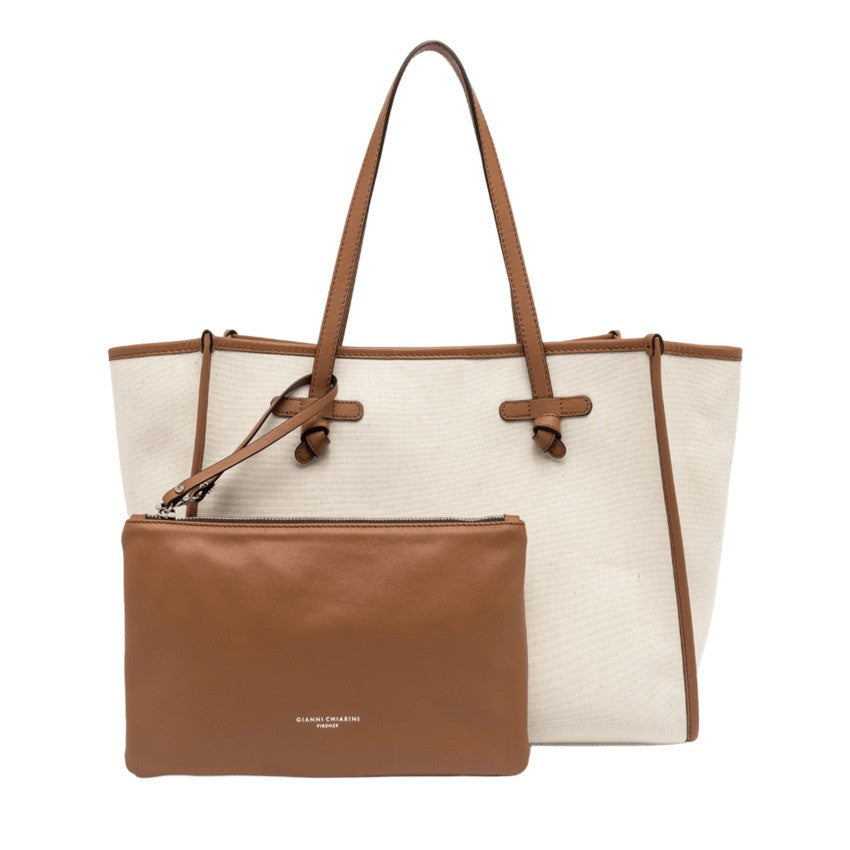 Marcella Canvas Handbag With Matching Pouch