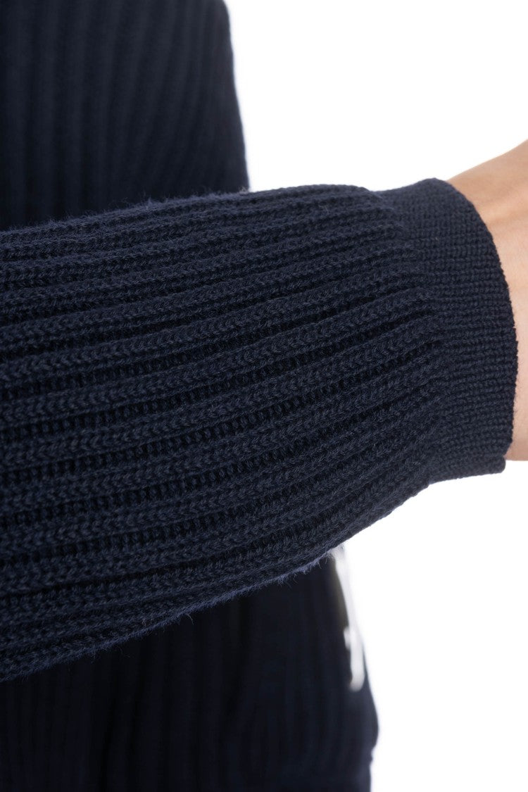 C.P. Company Half-Zip Wool Costa Inglese Sweater