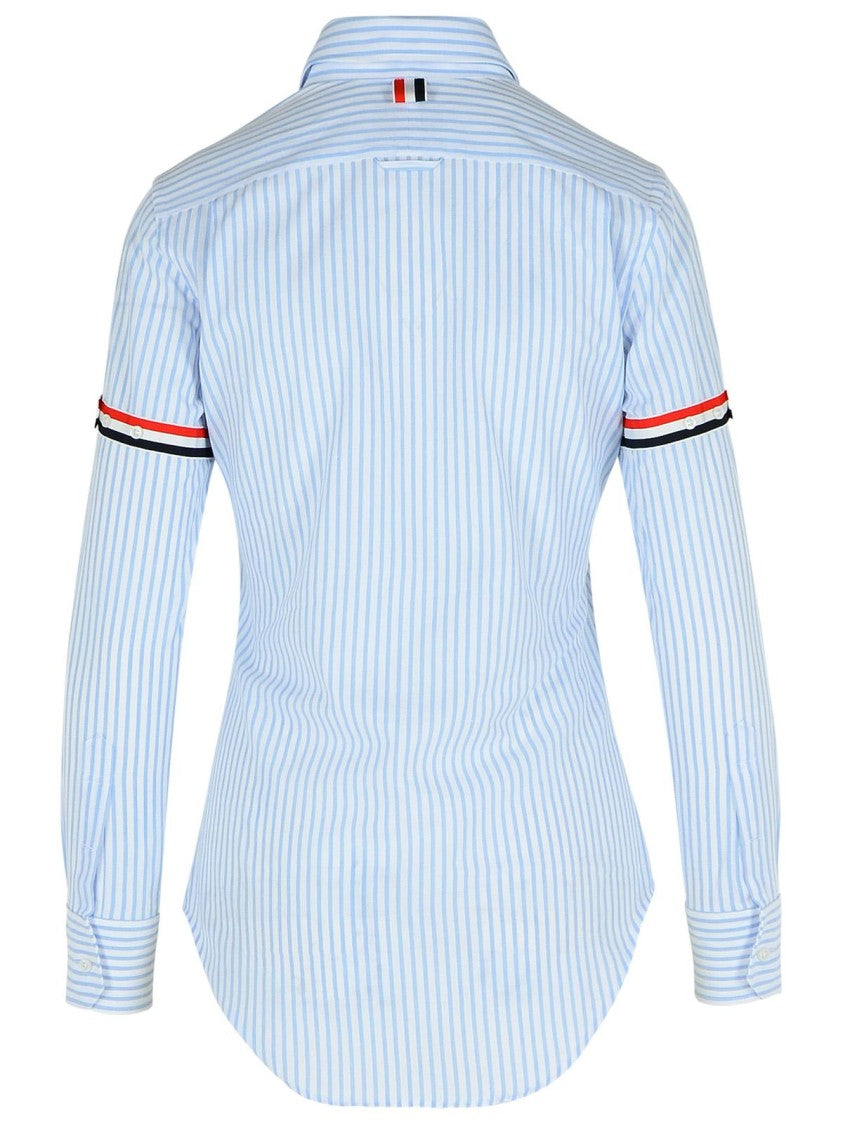 Thom Browne 'Armband' Light Blue Cotton Shirt