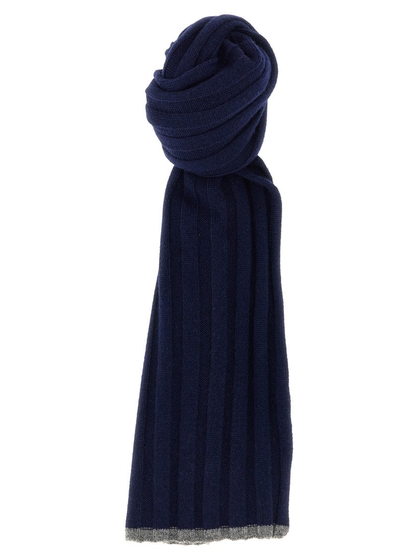 Brunello Cucinelli Ribbed Cashmere Scarf