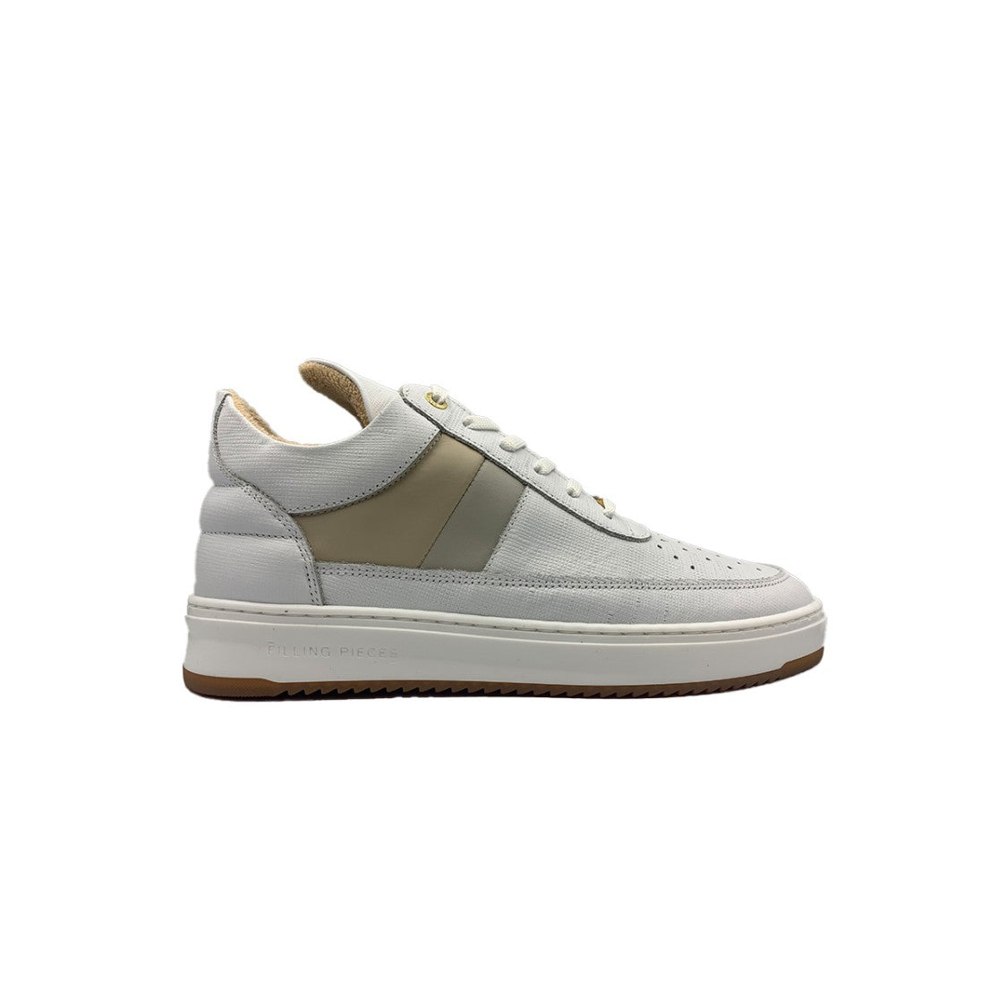 Filing Pieces Low Top Game Beige Sneakers