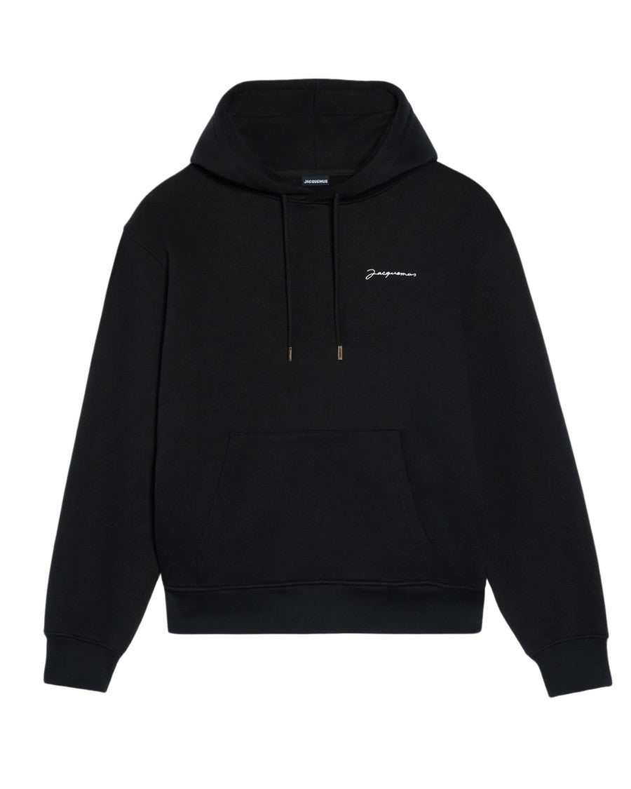 Jacquemus Refined Lightweight Hoodie With Subtle Branding