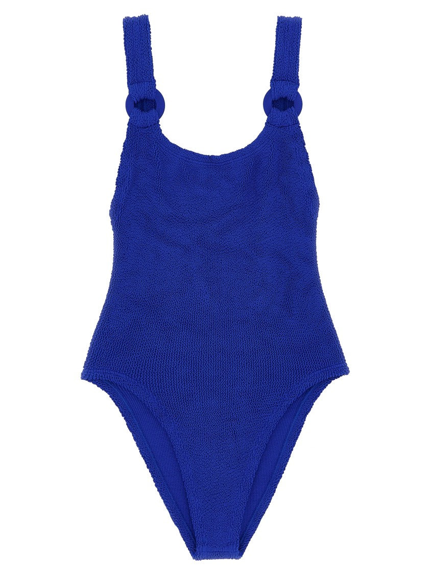 Hunza G Domino Swim' One-Piece Swimsuit