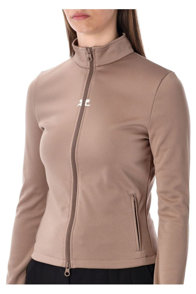 Courrèges Biker Tracksuit Interlock Jacket