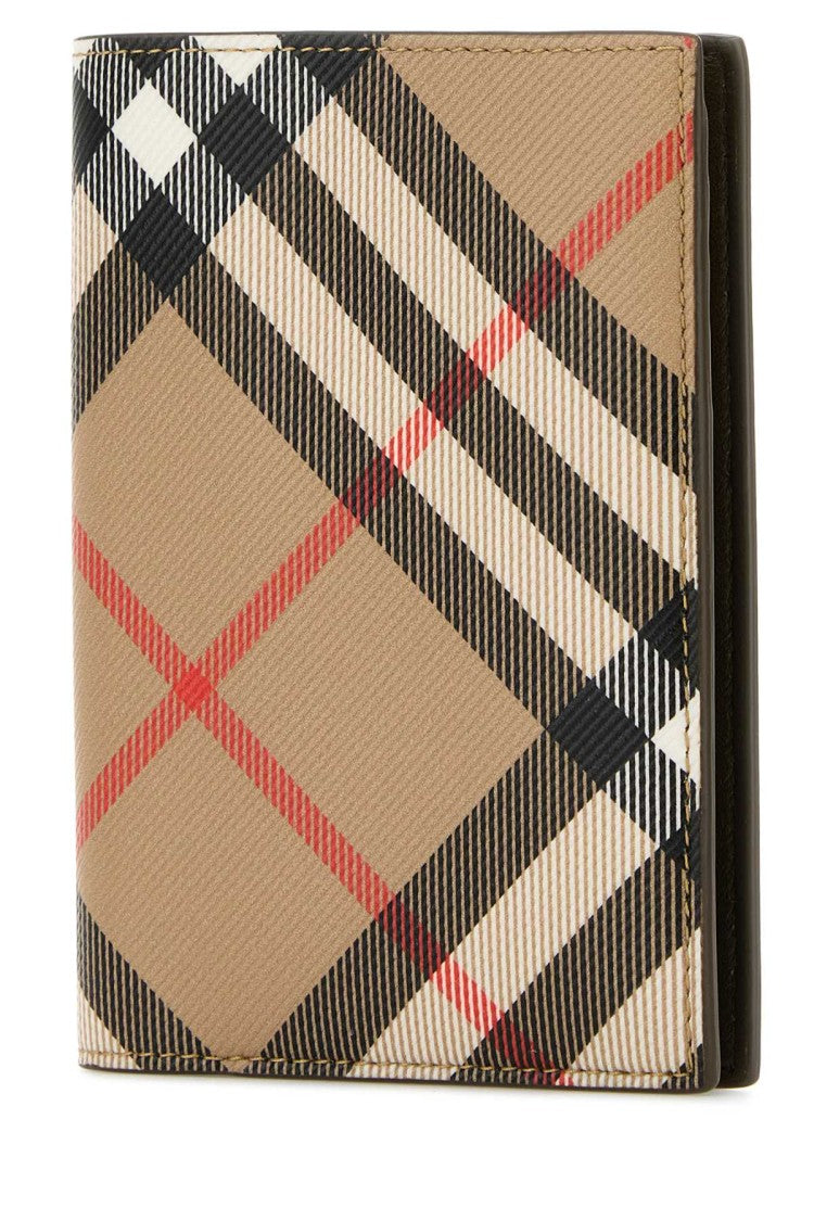 Burberry Printed E-Canvas Passport Holder