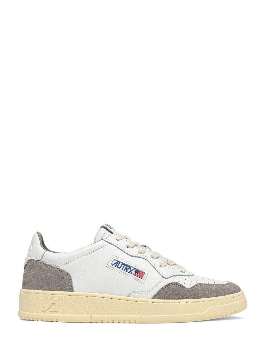 Autry Low-Top Sneakers With Soft Leather And Suede Accents