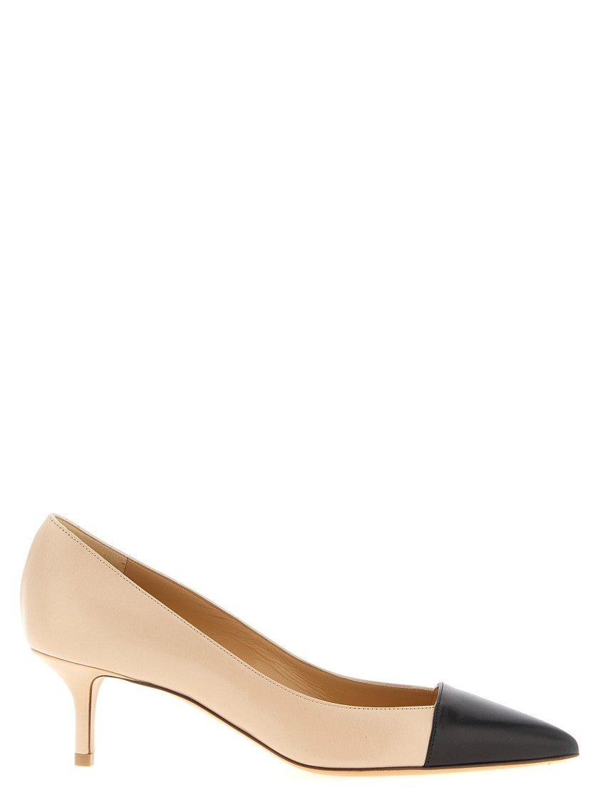 Francesco Russo Nappa Leather Pumps