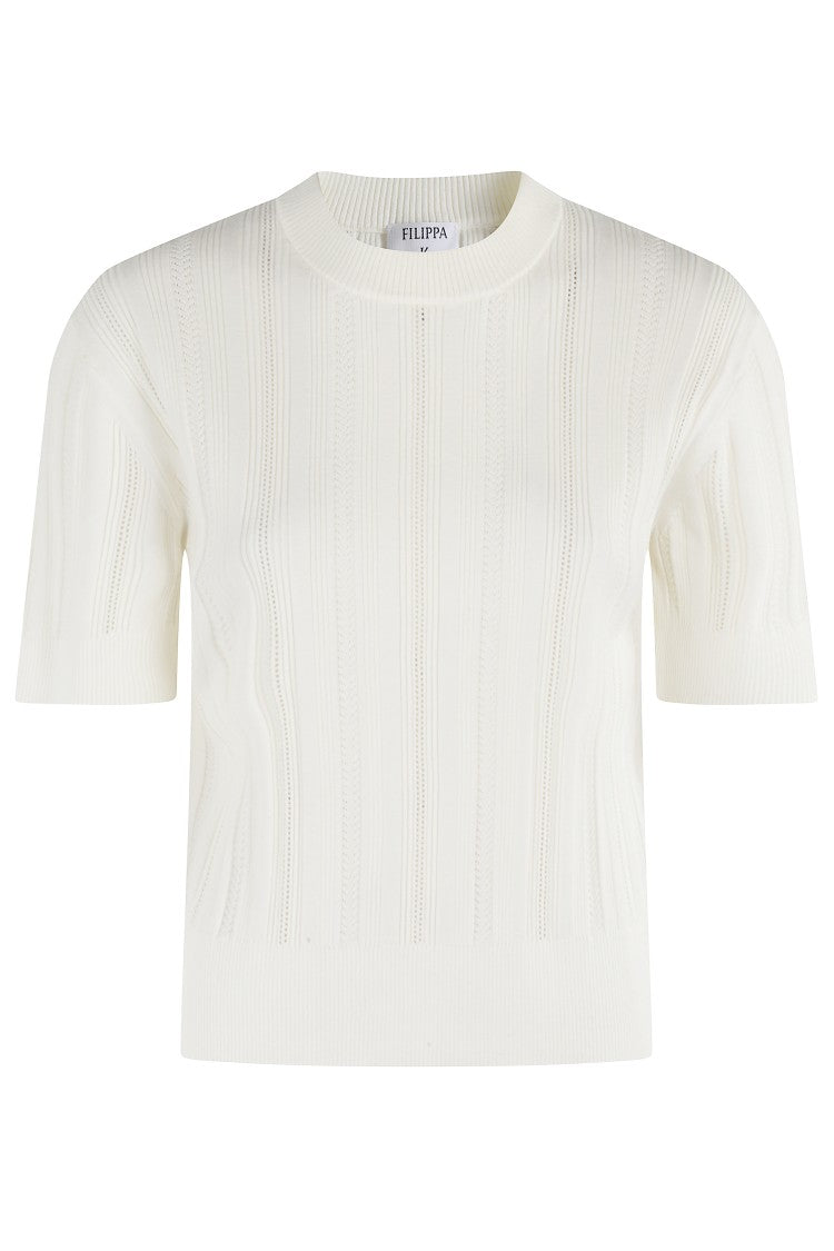 Filippa K Braid Knit Tshirt