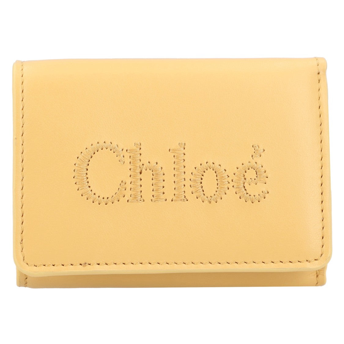 Chloé Tri-Fold Wallet Sense Yellow