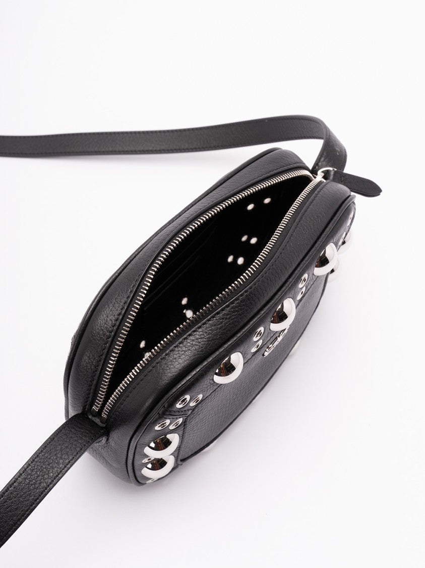 Valentino Garavani `Nellcote` Multi Studs Logo Leather Crossbody Bag