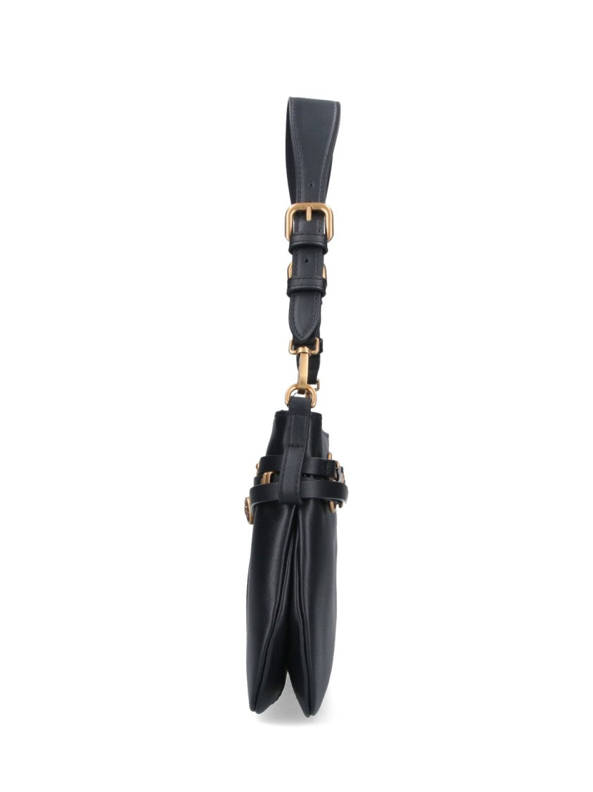 Pinko "Belt Bag" Medium Shoulder Bag – Black