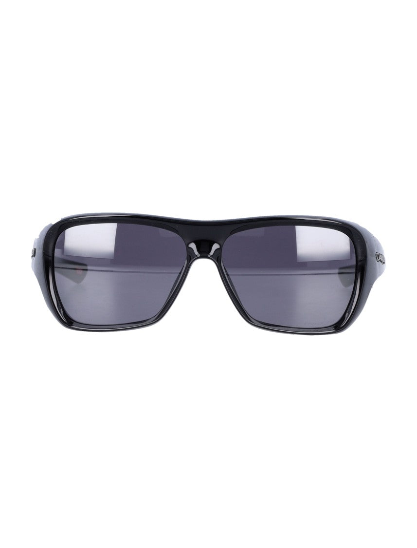 Oakley Sporty Wraparound Sunglasses With Uv Protection
