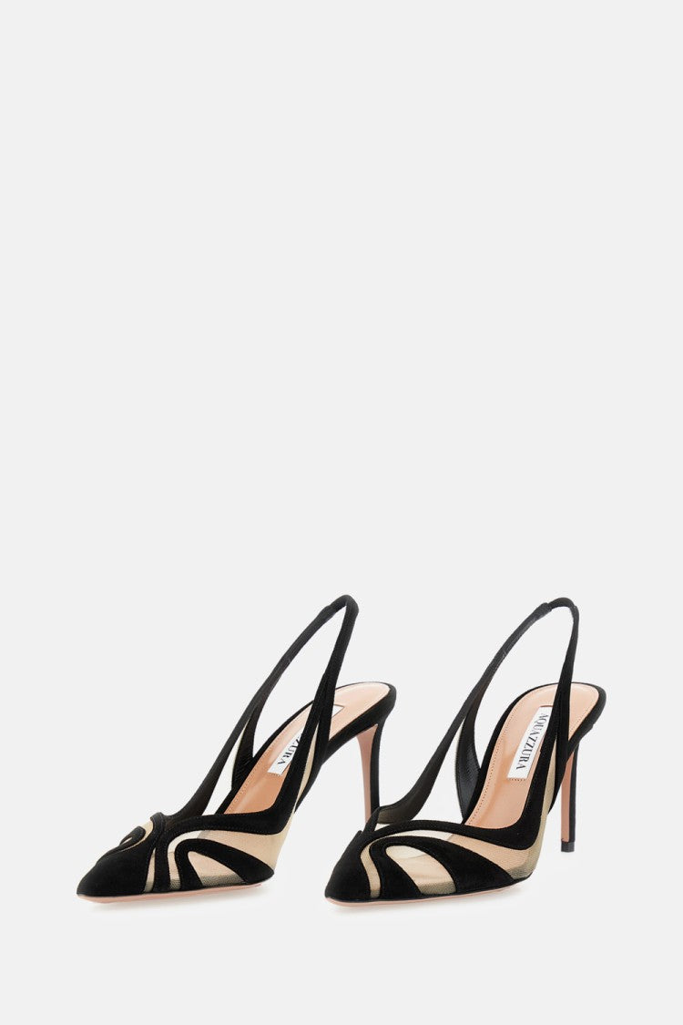 Aquazzura Lune Sling 85