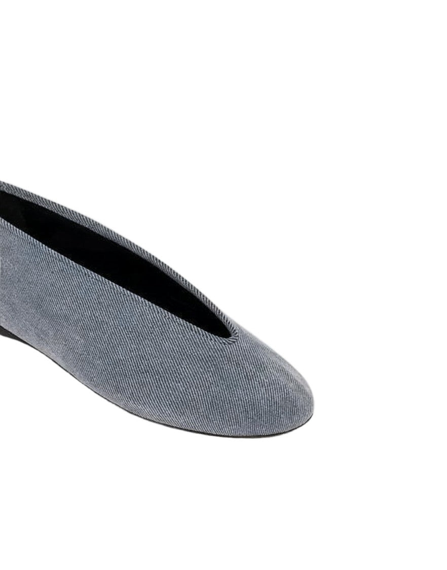 Moschino Textured Fabric Slip-On Mules