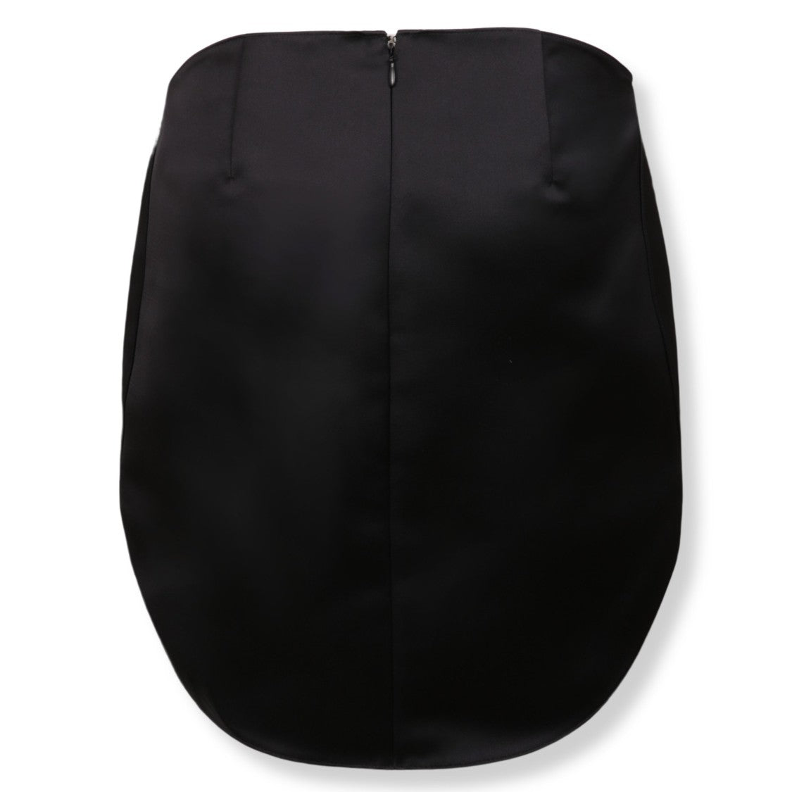 Courrèges Circle Satin Mini Skirt