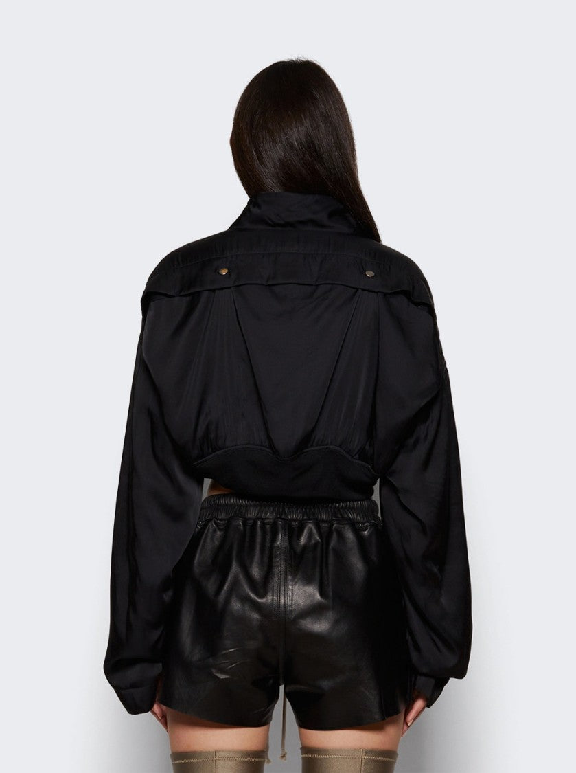 Rick Owens Anthem Flight Bomber Black