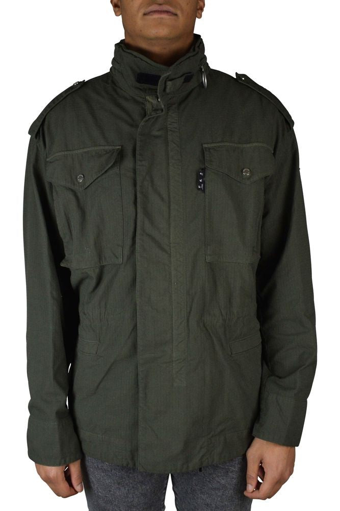 Off-White Military Green Zippered Jacket