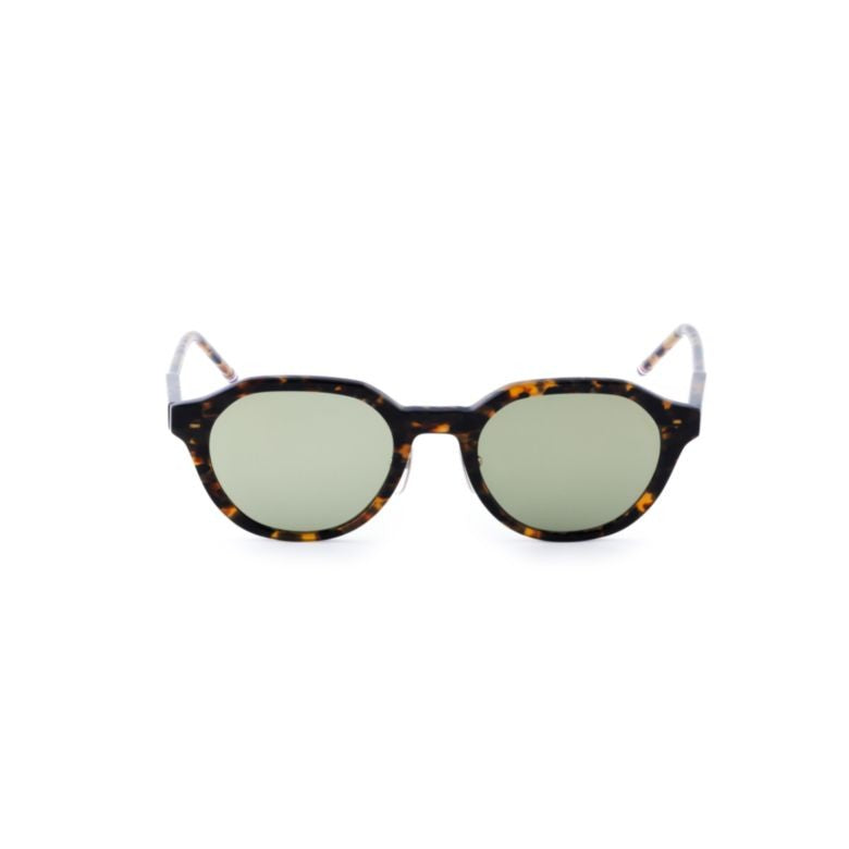 Thom Browne Ues944a Round Tortoiseshell Sunglasses