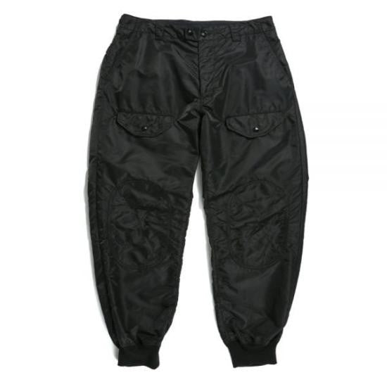 Engineered Garments Straight Pants With Relaxed Fit And Elastic Cuffs