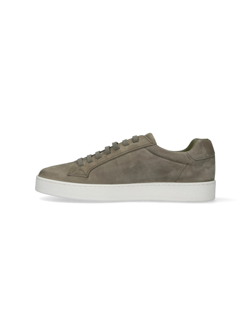 Church's Low-Top Suede Sneakers With Clean White Sole