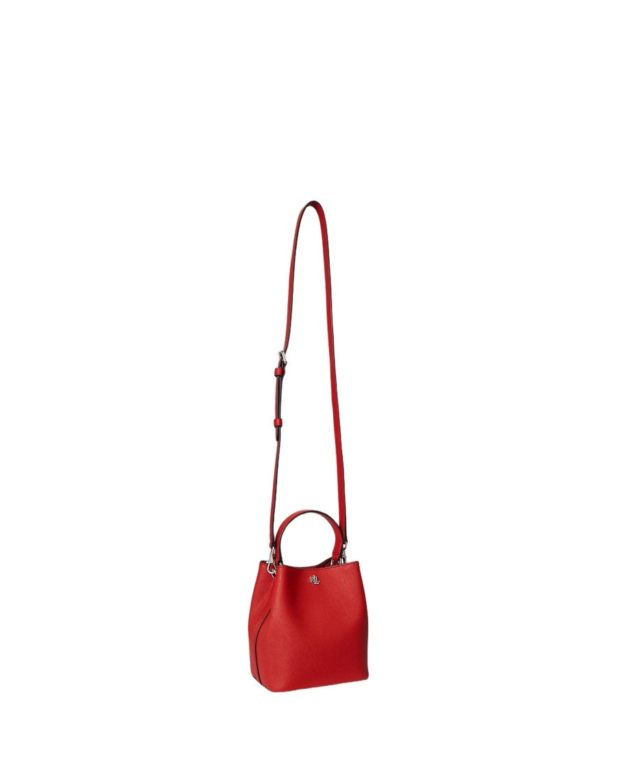 Lauren Ralph Lauren Reese Small Bucket Bag In Textured Leather