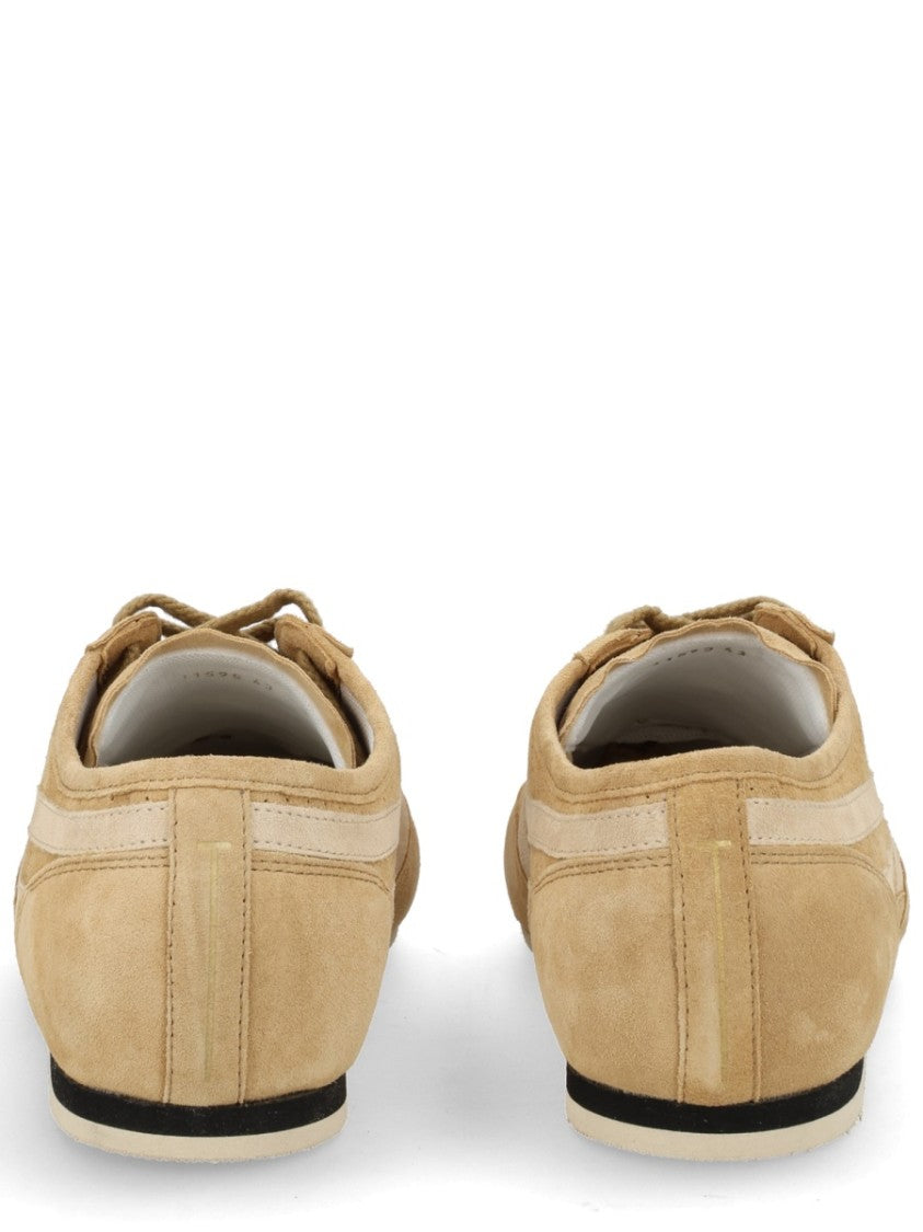 Tom Ford Brook Calf Leather Cotton Panel Sneakers