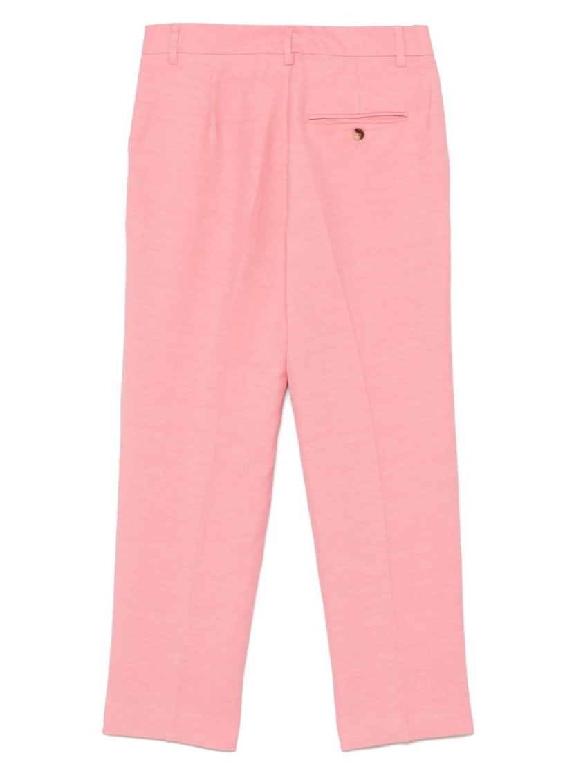 Alberto Biani Tailored Pink Trousers