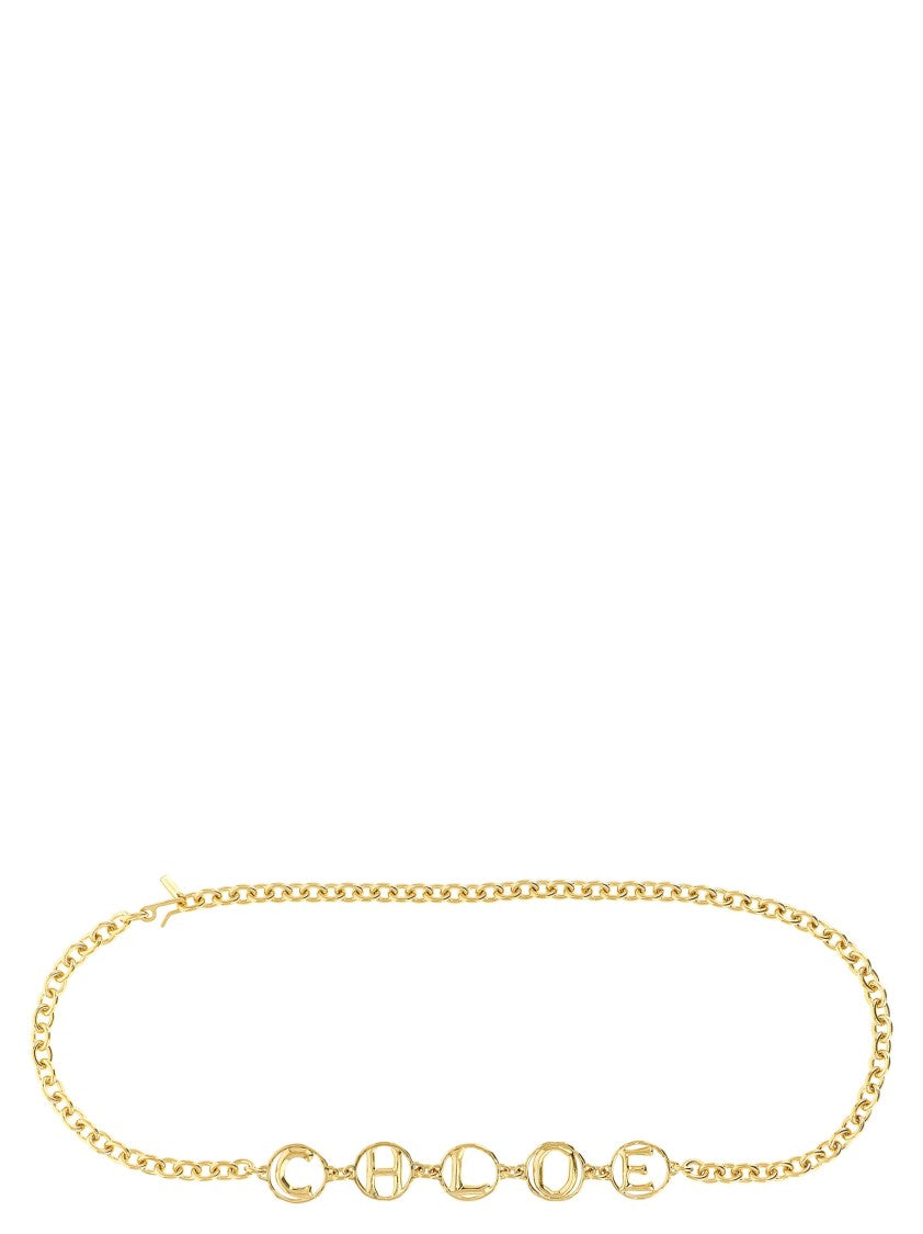 Chloé ' Script' Jewel Belt