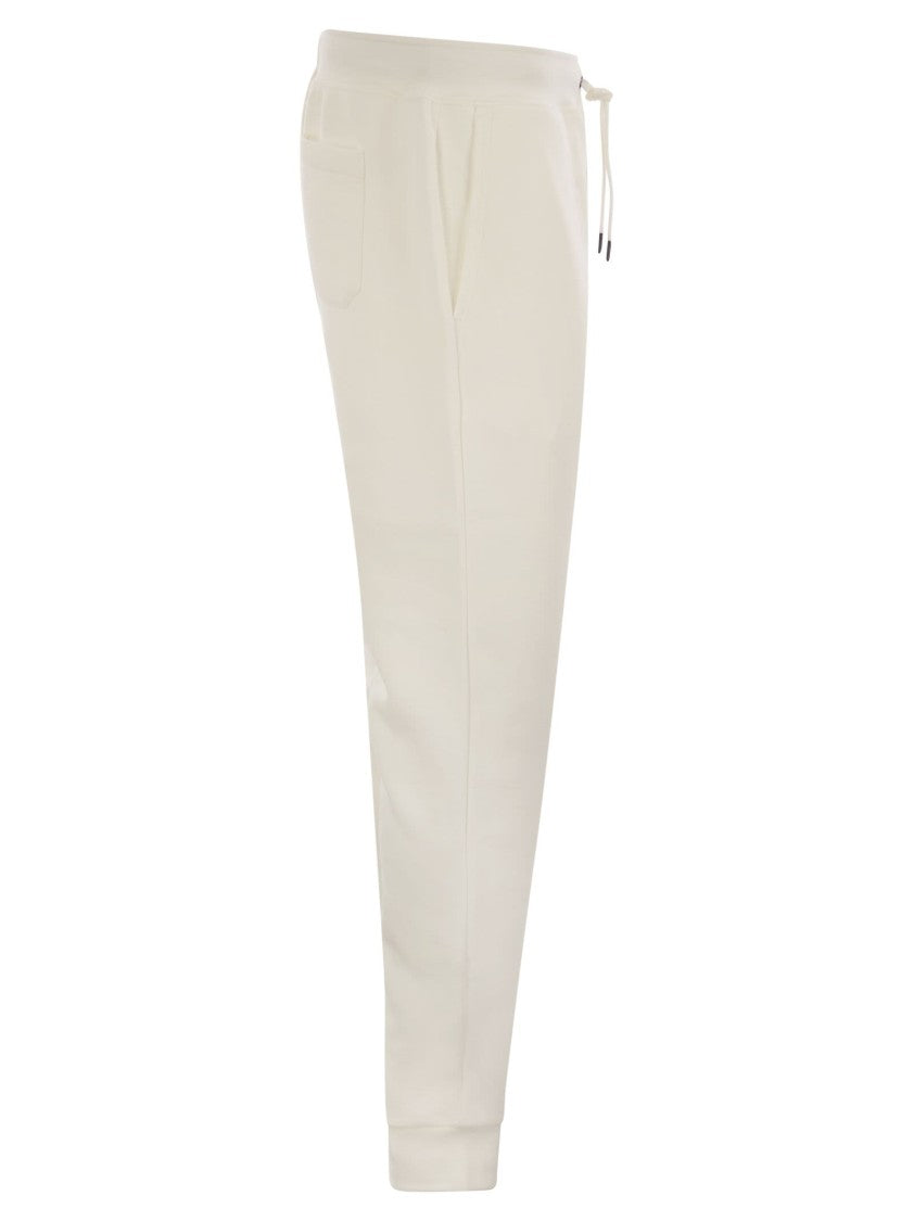 Polo Ralph Lauren Reworked Double-Knit Jogging Trousers With Modern Design