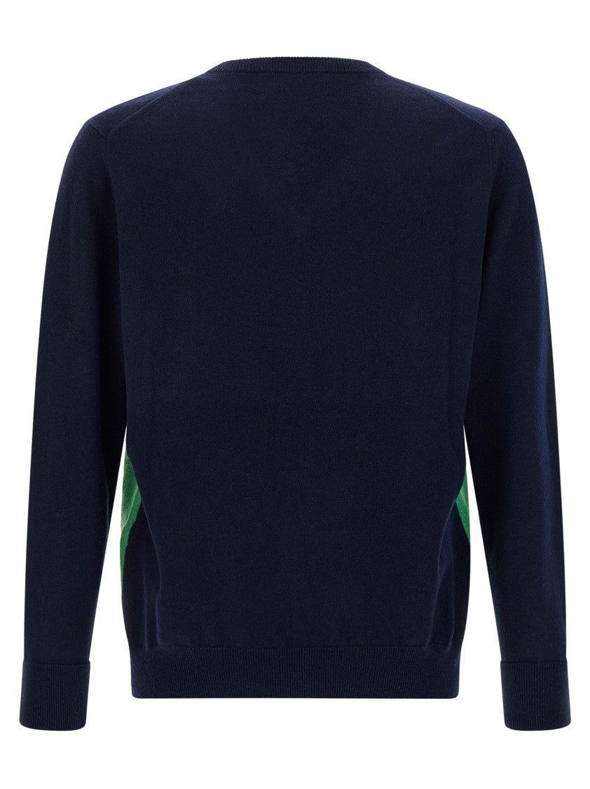 Ballantyne Argyle Pattern Sweater