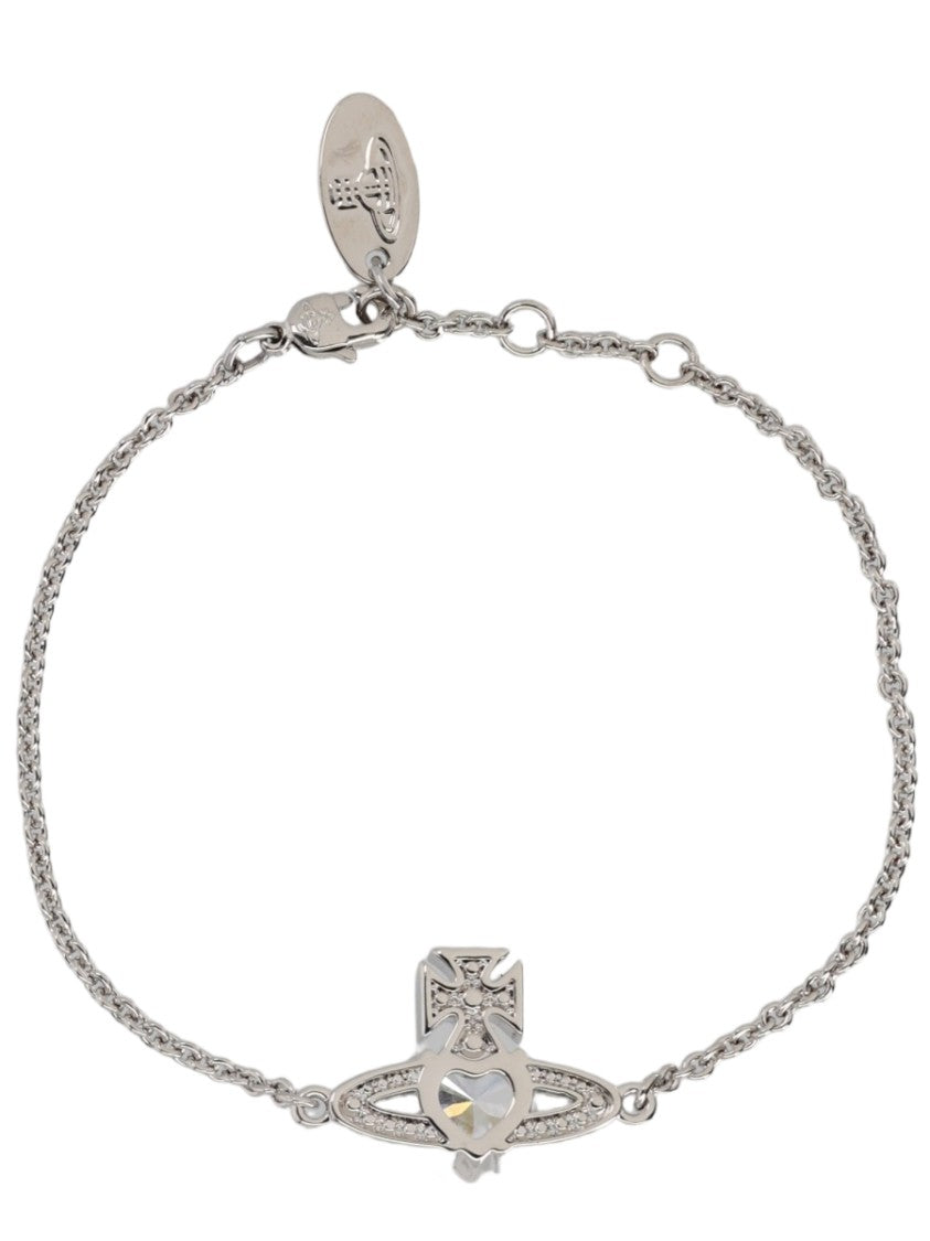 Vivienne Westwood Ariella Brass Crystal Orb Bracelet