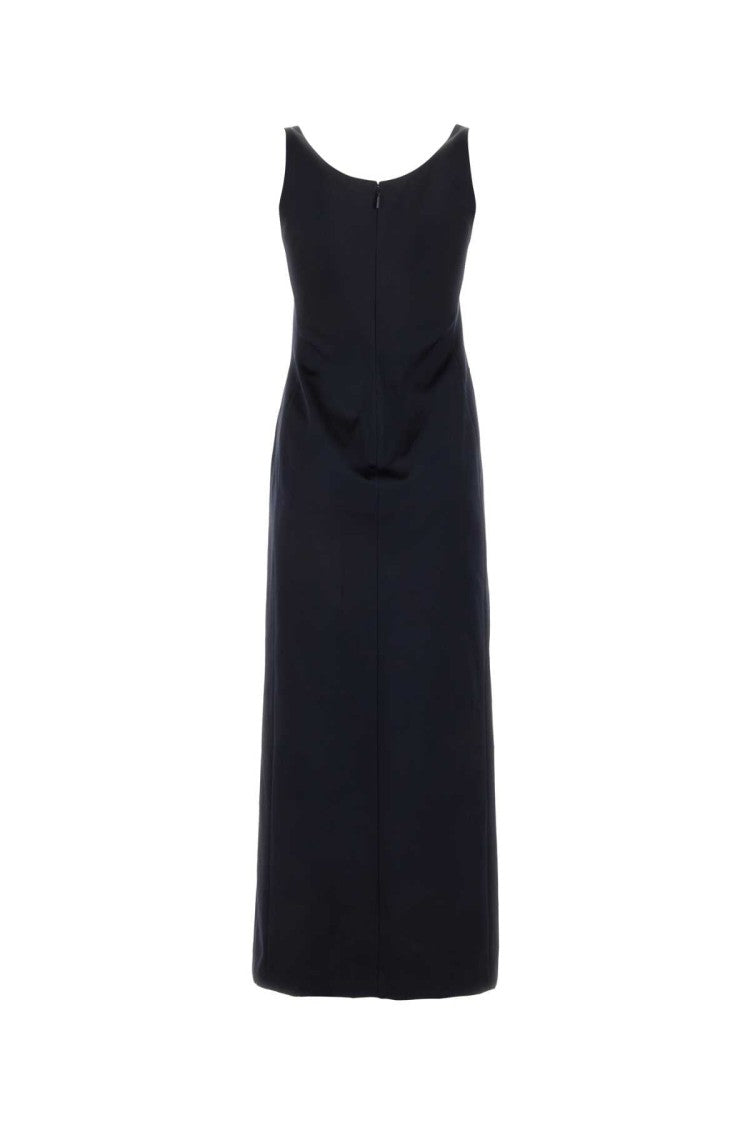 Fendi Midnight Blue Satin Dress