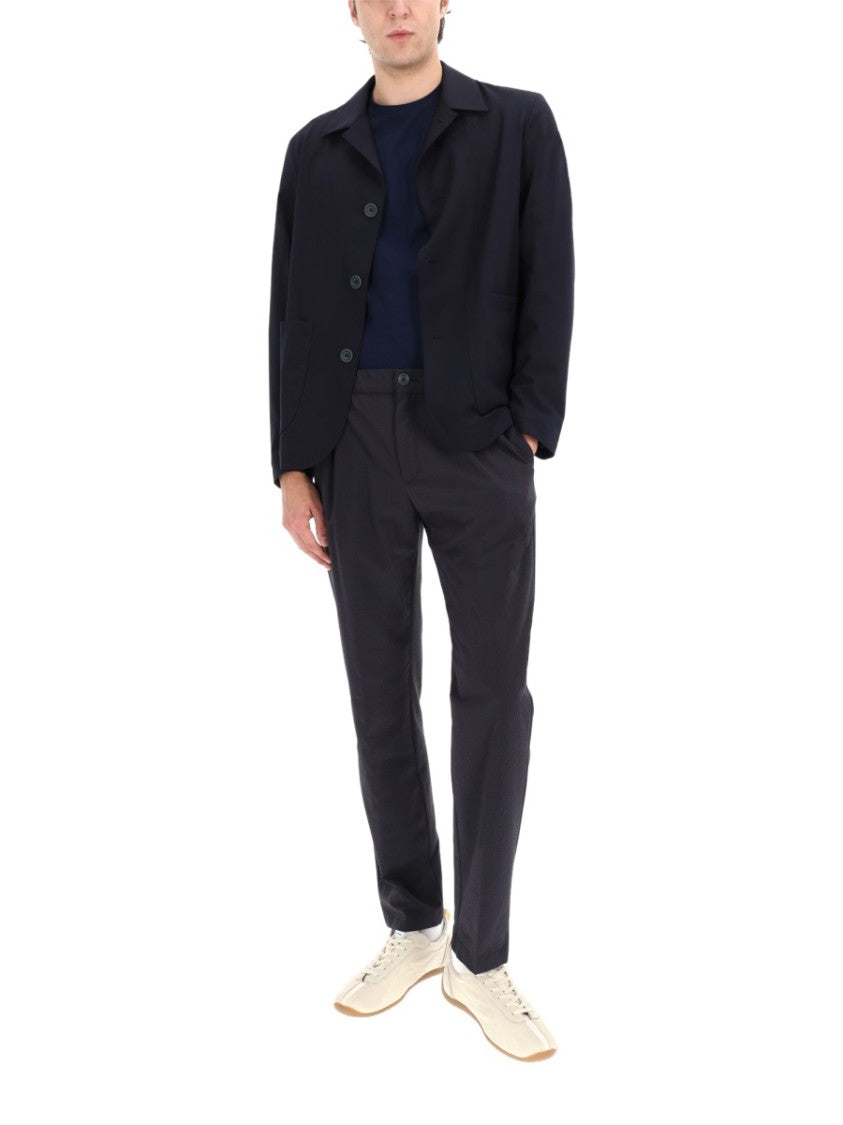 Herno Wool-Blend Tailored Patch Pockets Blazer