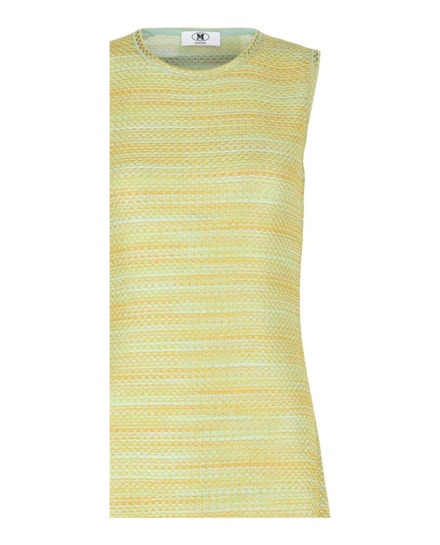 M Missoni Striped Tank Maxi Dress