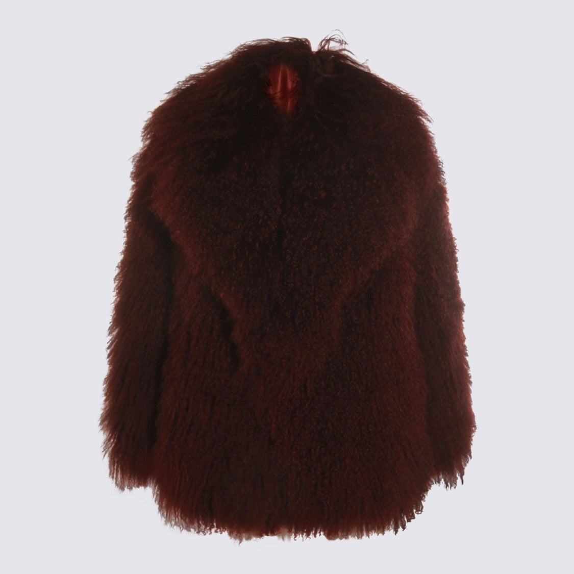 Salvatore Santoro Bordeaux Fur Jacket