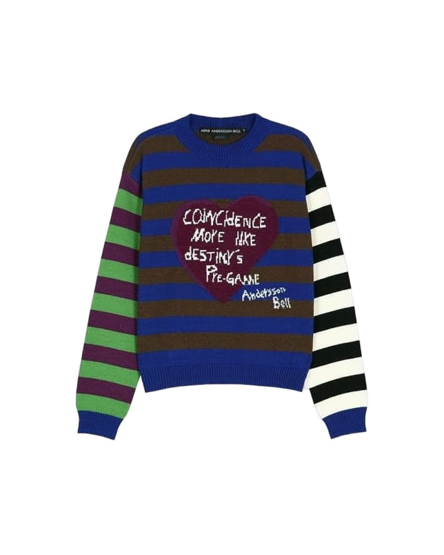 Andersson Bell Striped Knit Sweater
