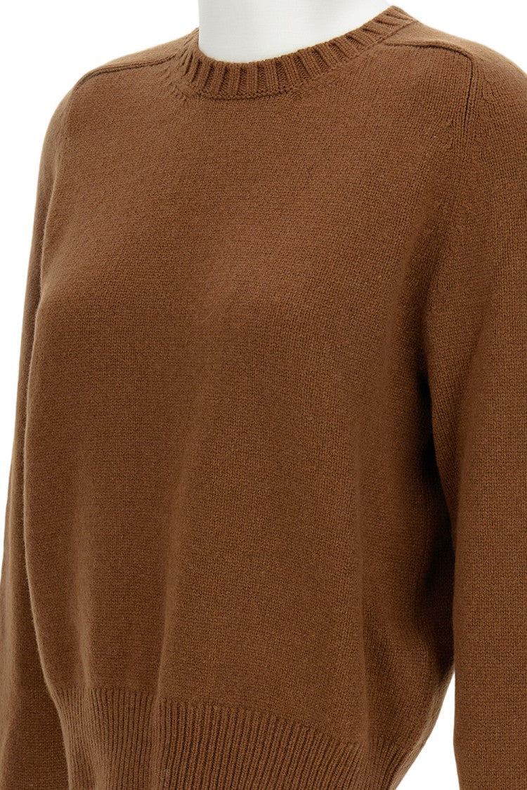Khaite Crewneck Sweater With Ribbed Hem