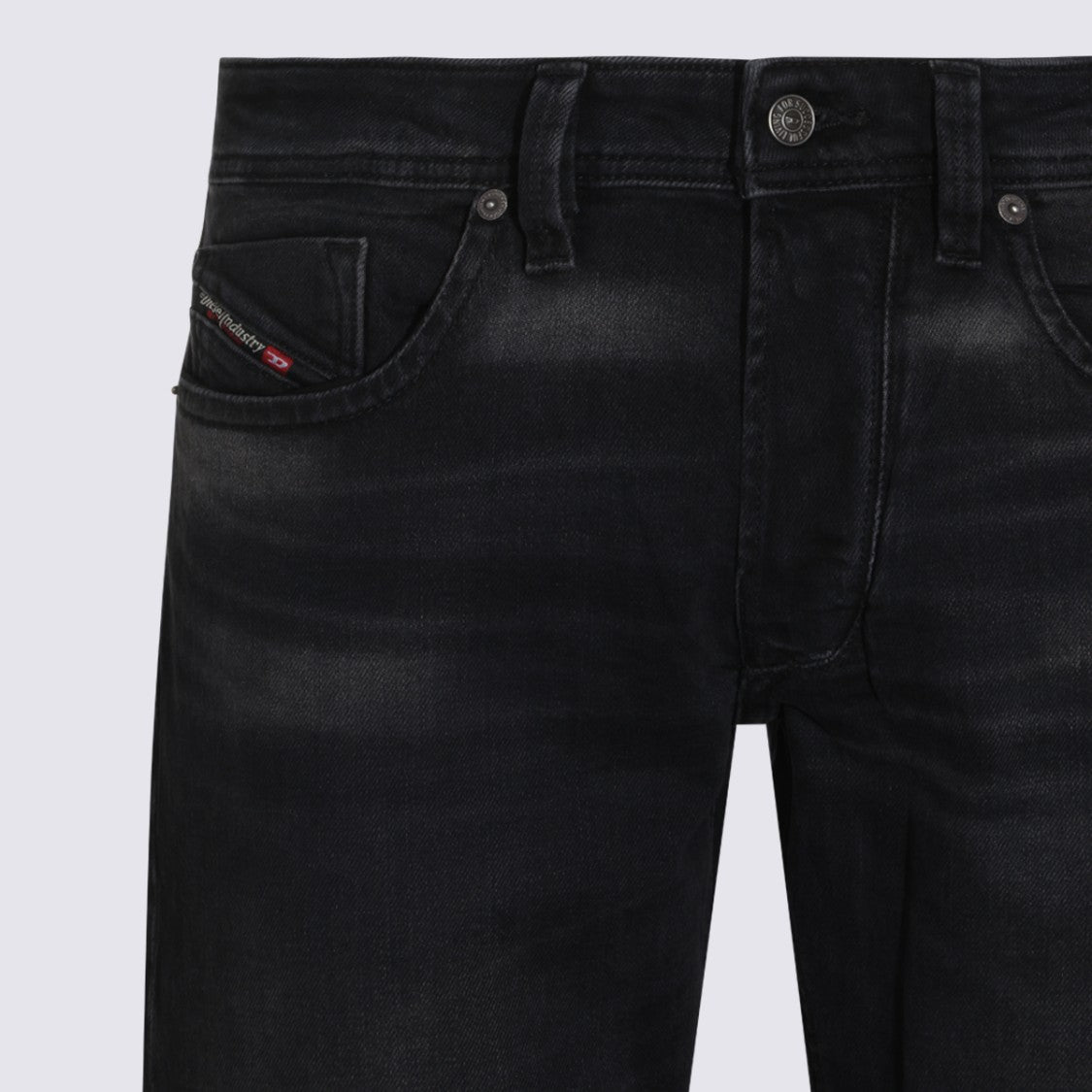 Diesel Straight-Leg Denim Jeans With Classic Details