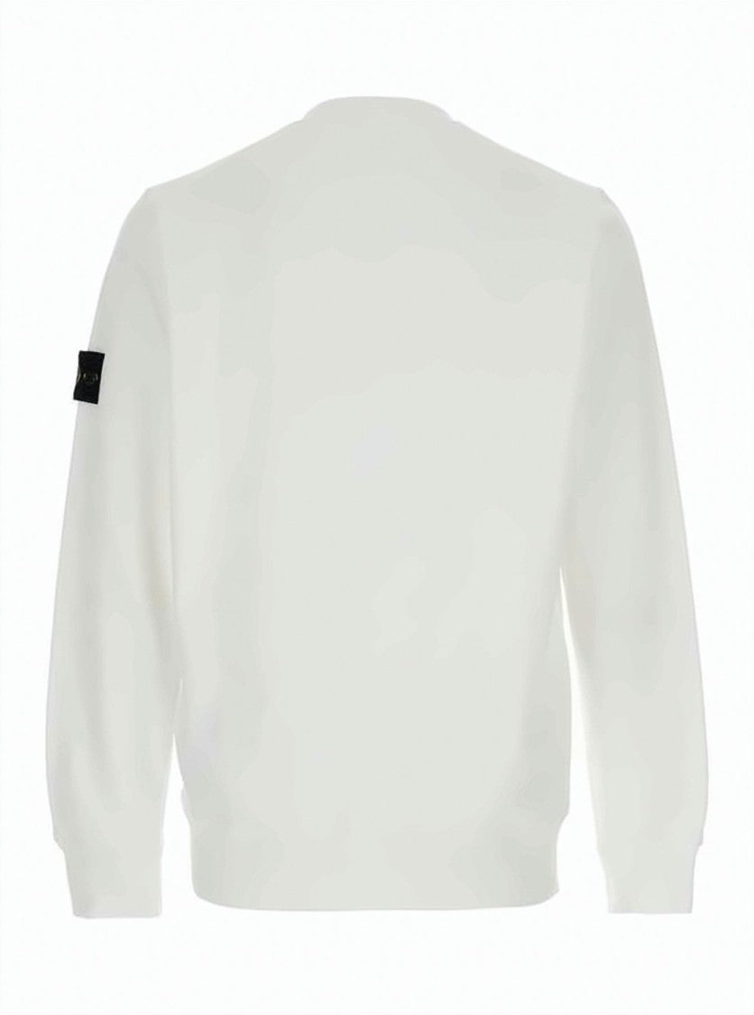 Stone Island Long-Sleeve T-Shirt With Distinctive Logo Patch