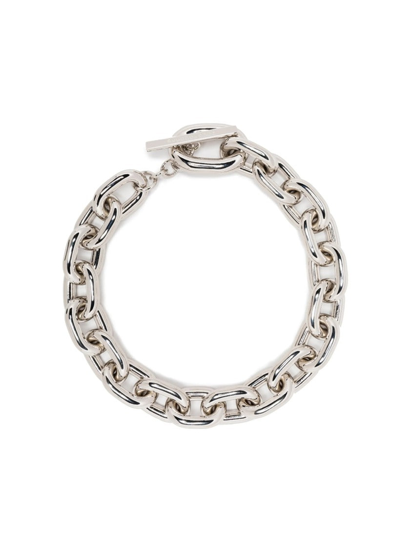 Rabanne Chain Necklace With Polished Silver-Tone Finish