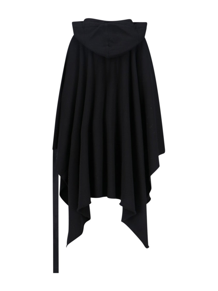 Drkshdw By Rick Owens Concordians Poncho – Black