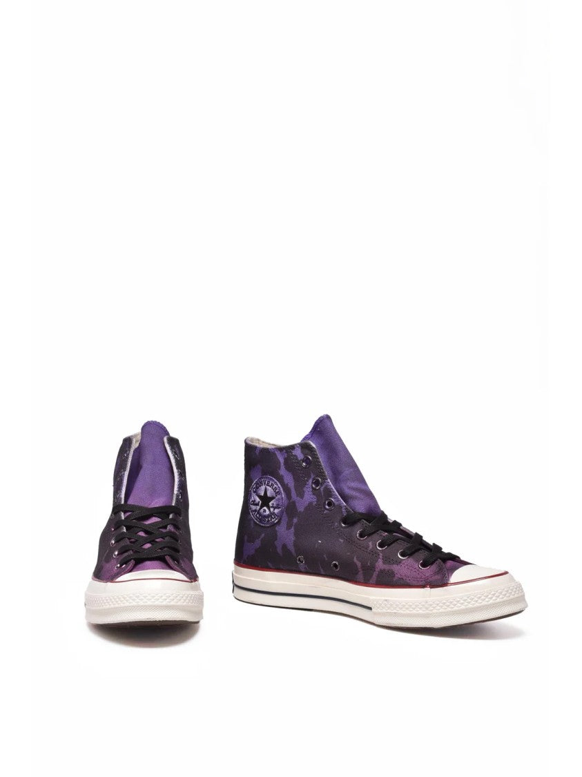 Converse Purple Camouflage Canvas Sneakers