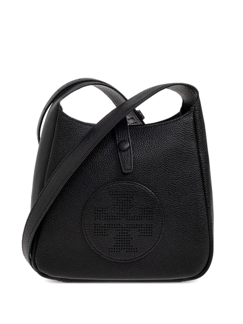 Tory Burch Black Miller Swing Grained Leather Shoulder Bag