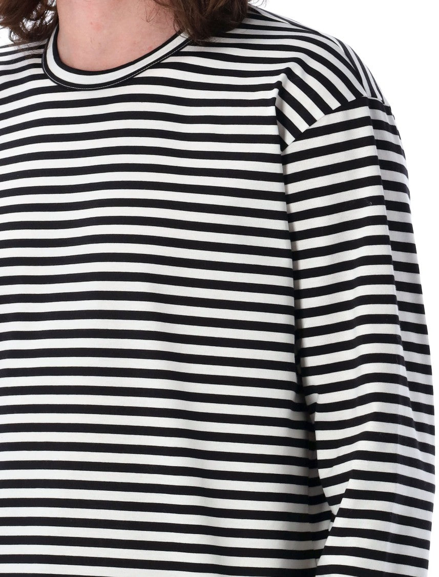 Junya Watanabe Relaxed-Fit Striped Long-Sleeve T-Shirt