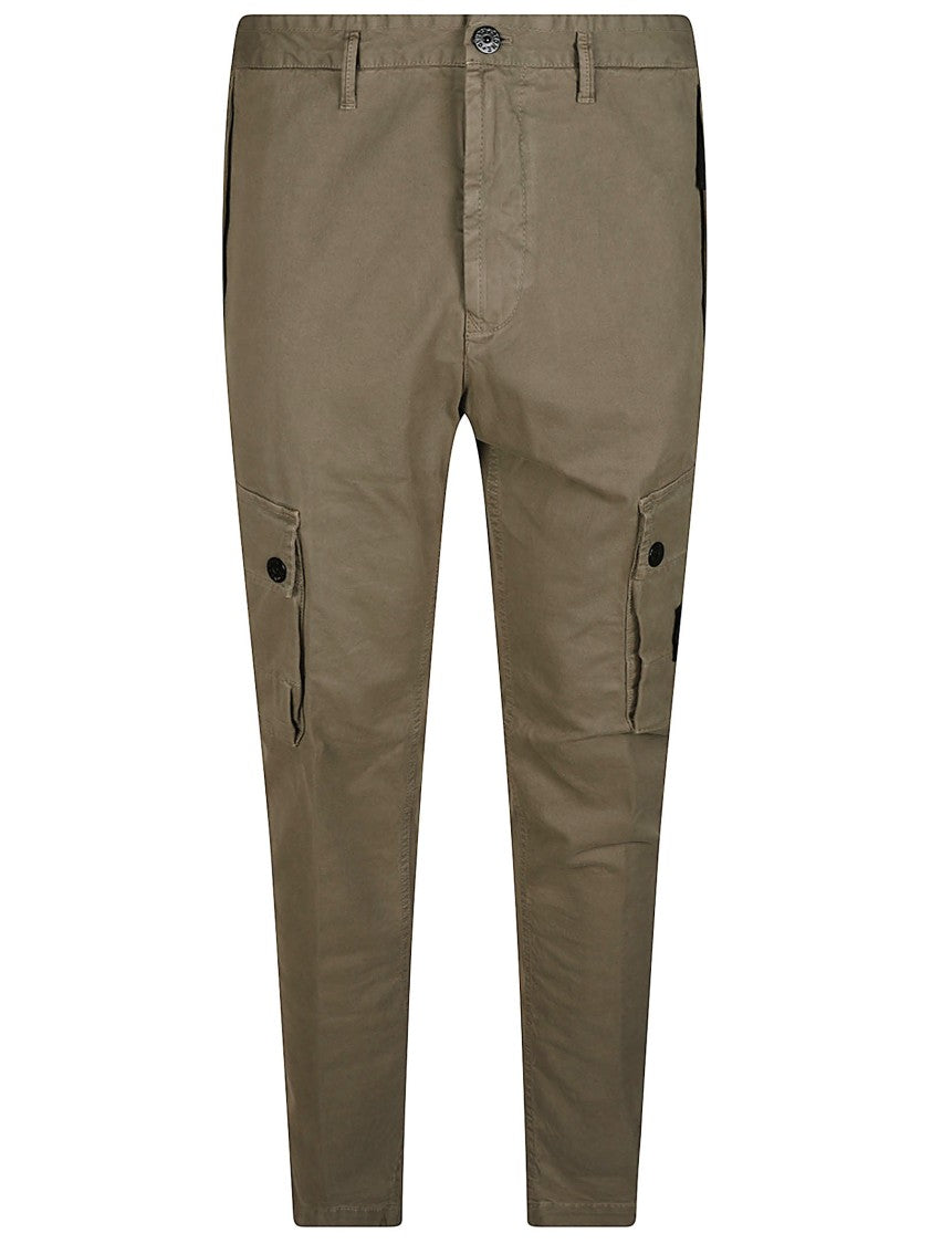 Stone Island Tapered Casual Flap Pocket Pants