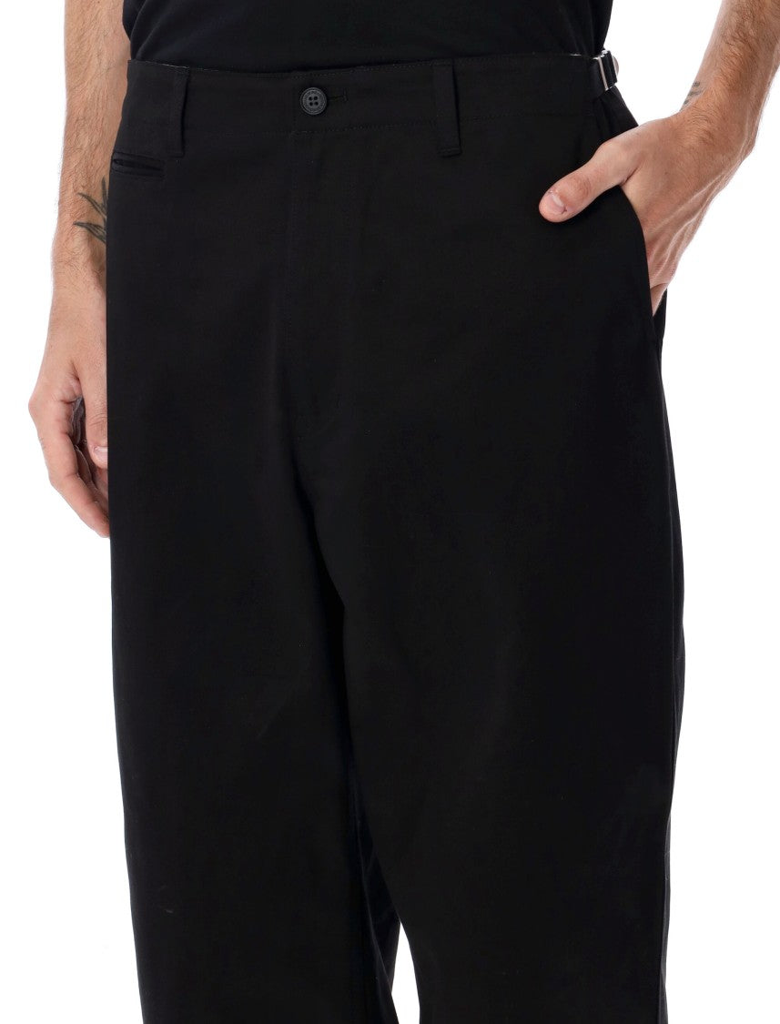Comme Des Garçons Wide-Leg Chino Pants With Classic Waistband